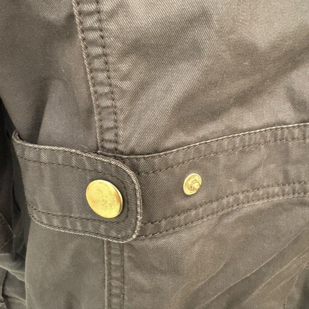 J. Crew Downtown Olive Green Utility Waxed Field Jacket Size XS - Picture 12 of 16